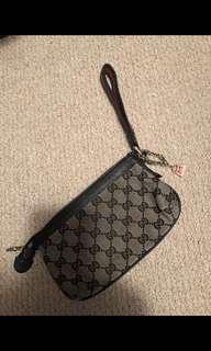 Authentic Gucci Wristlet with Dust Bag