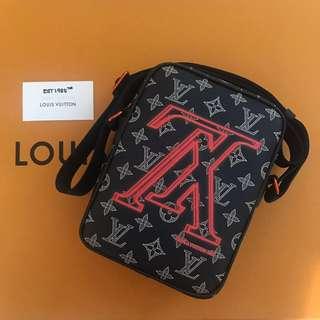 Louis Vuitton Danube Handbag Limited Edition Upside Down Monogram