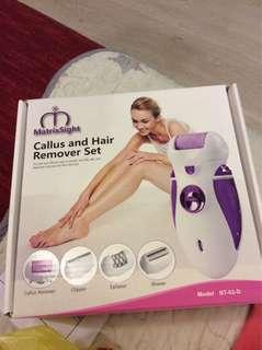 Callus n hair remover set