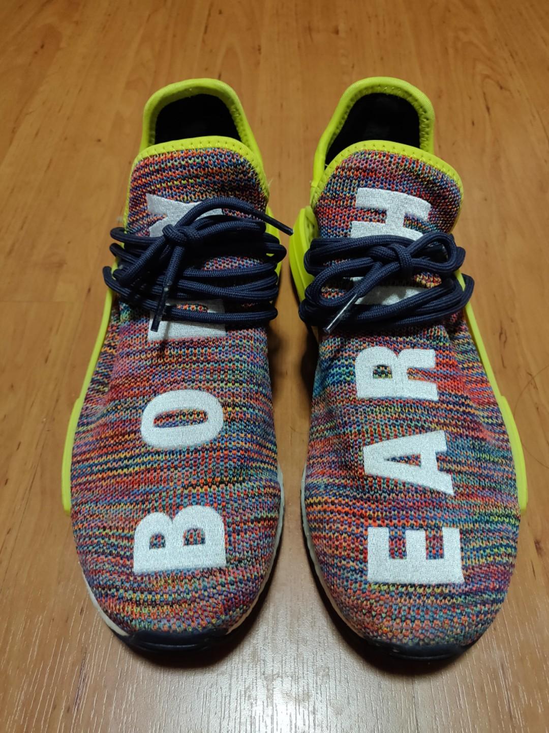 human race shoes rainbow
