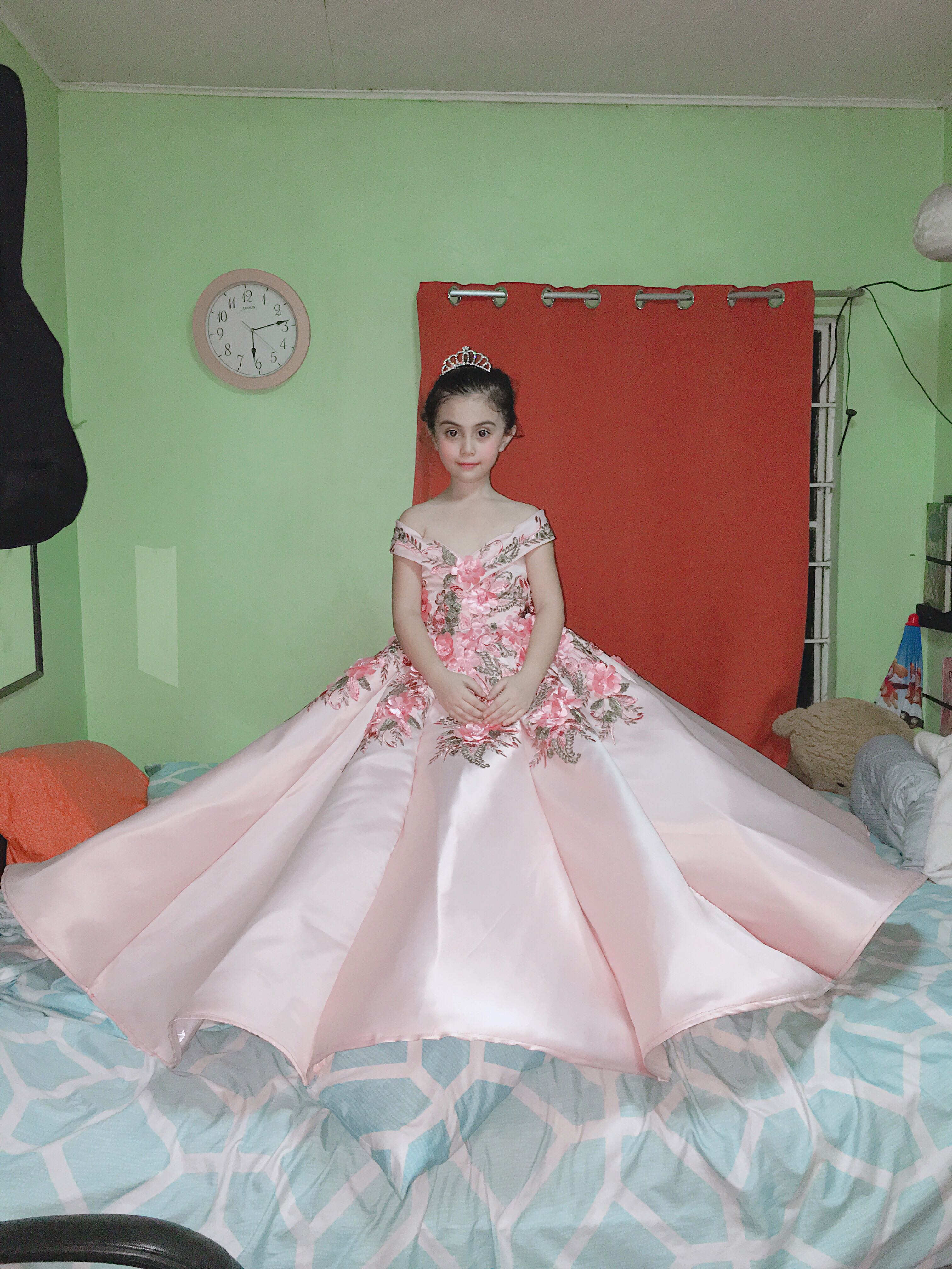 ball gown for 7th birthday