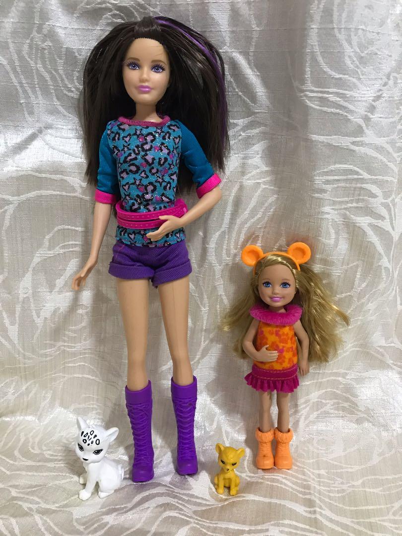 Barbie skipper top and chelsea