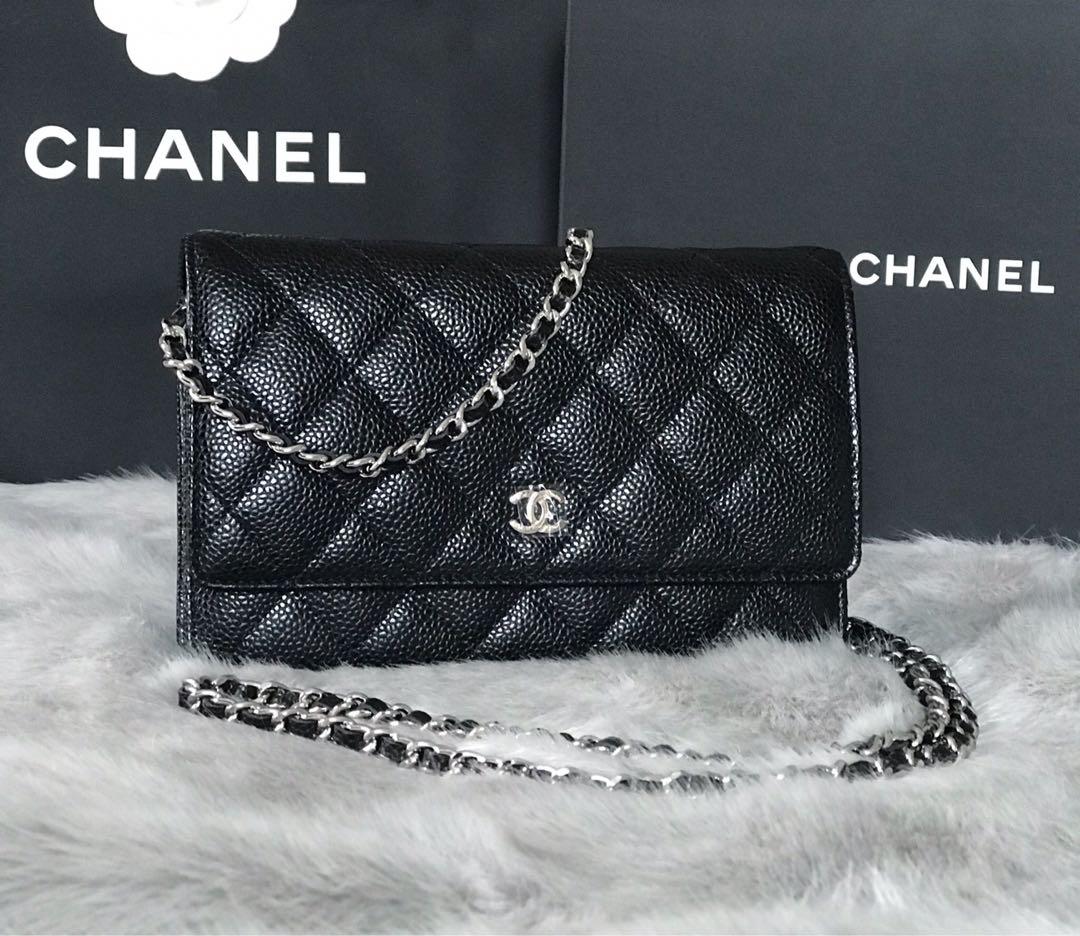 CHANEL 2023 Cruise Chain Chain Wallet Long Wallets (AP3113 B09805 94305)