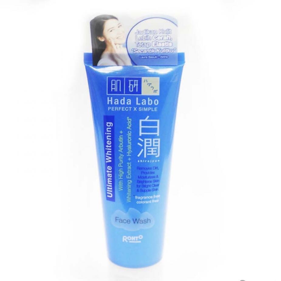 Brand New Hada Labo Shirojyun Ultimate Whitening Face Wash 50 Ml Health Beauty Face Skin Care On Carousell