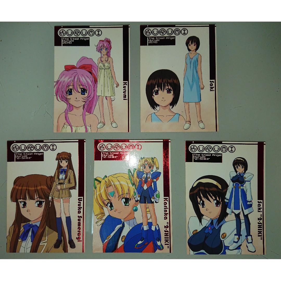 鋼鐵天使kurumi零＆2式Broccoli Hybrid Card Collection 絕版收藏卡