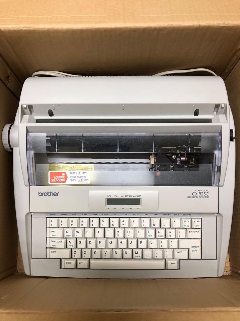 Brother Electric Typewriter GX 8250, Computers & Tech, Printers