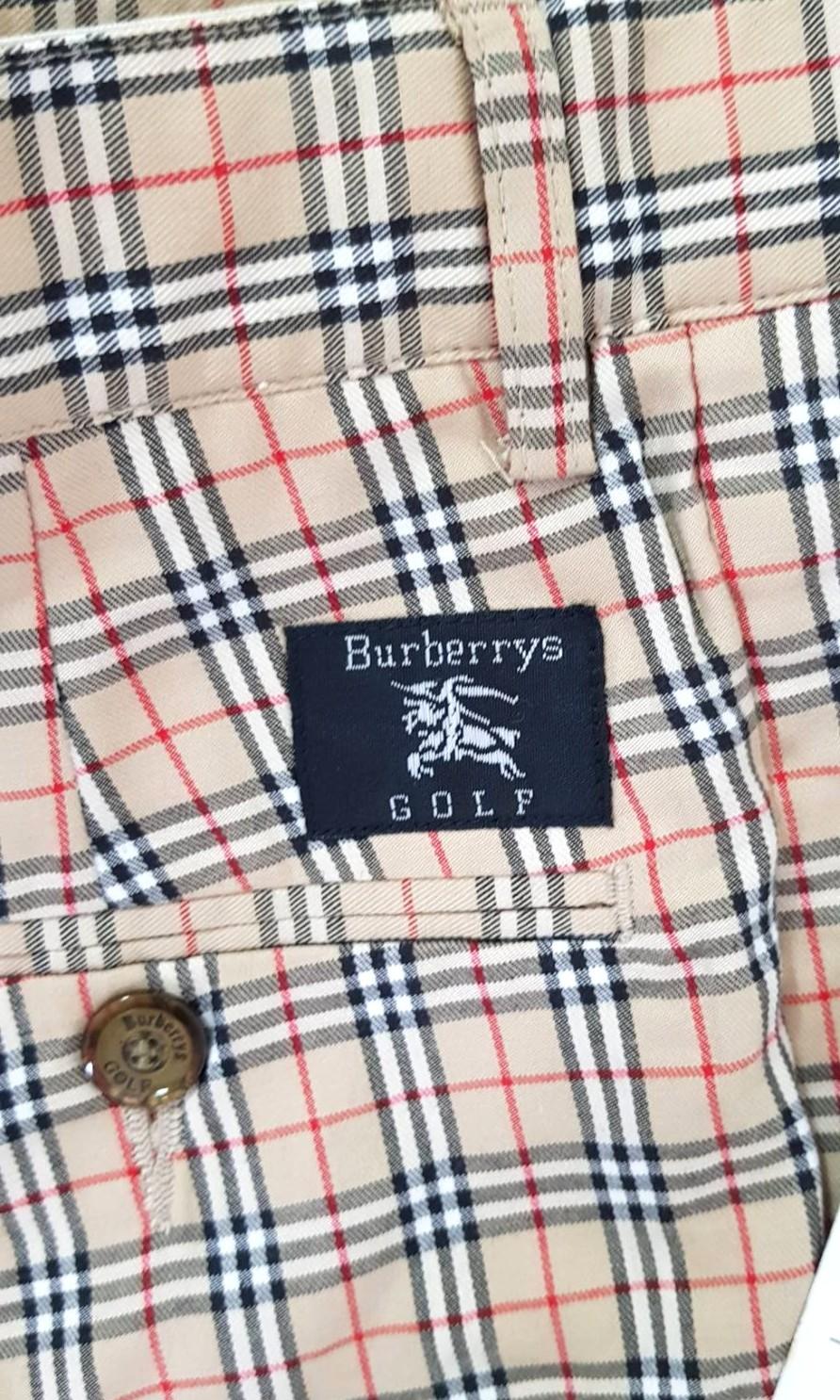 Vintage Burberry Golf Pants 40  TopBoy