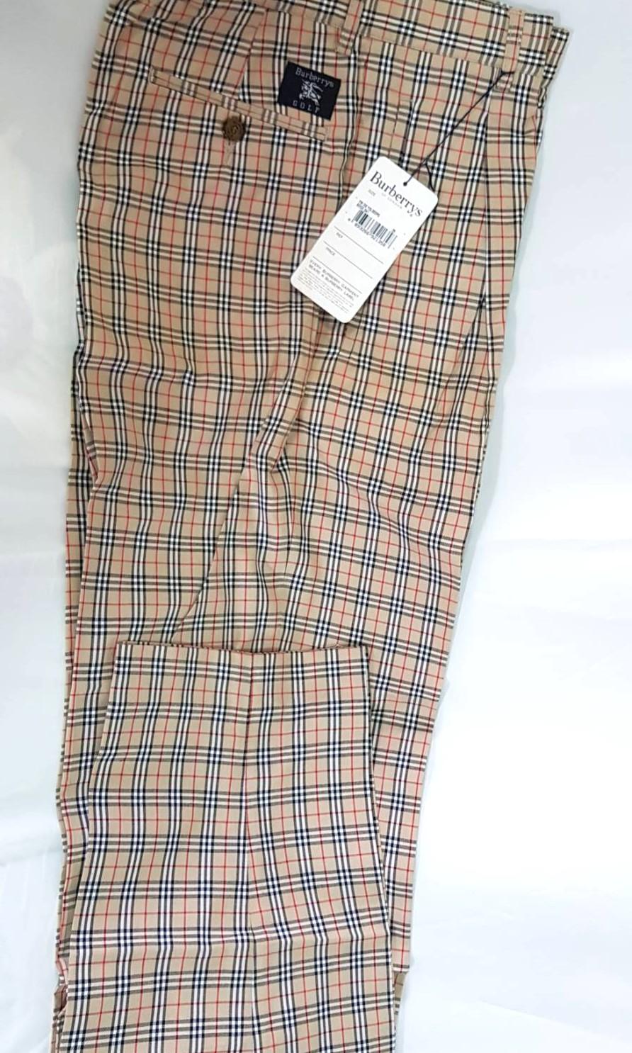 Burberry golf pants size 26 Womens Fashion Bottoms Other Bottoms on  Carousell