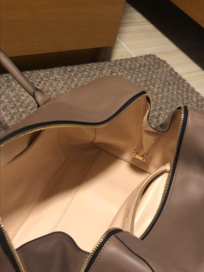 Chloe Boston style Bag in Taupe Women s Fashion Bags Wallets