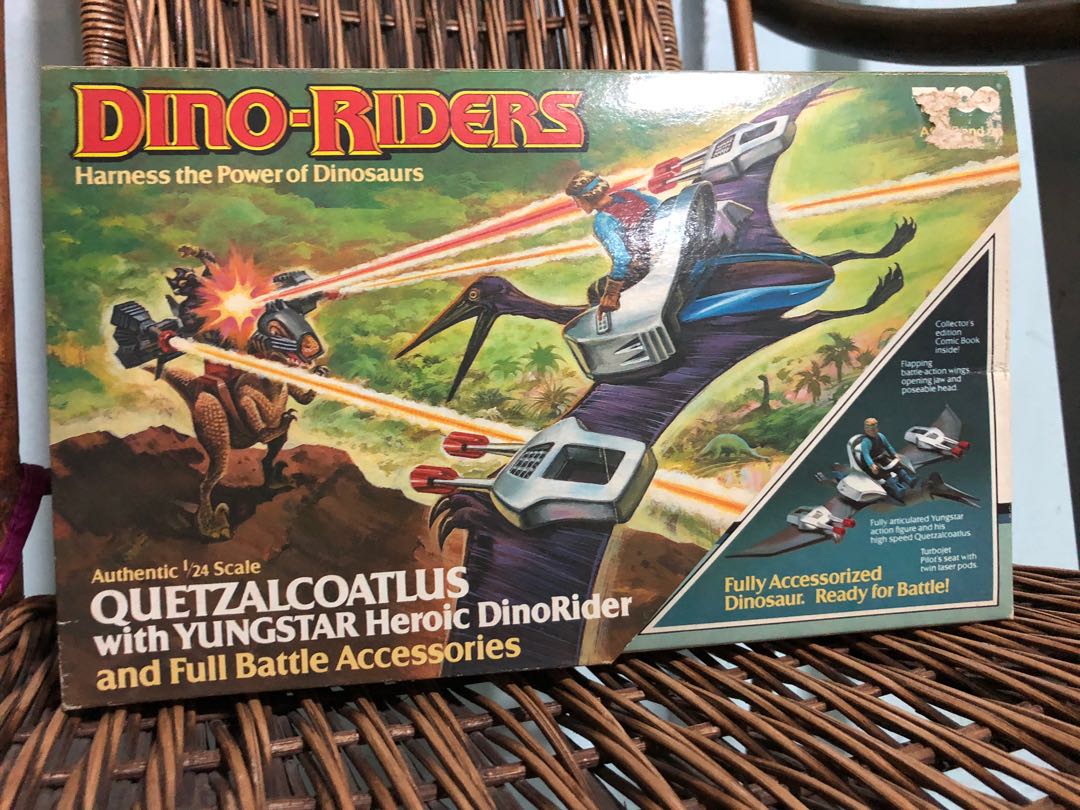 Dino Riders Quetzalcoatlus (MIB), Hobbies & Toys, Toys & Games on Carousell