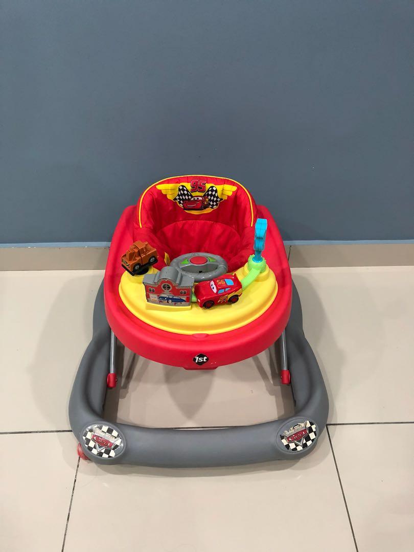 Lightning mcqueen baby 2025 walker