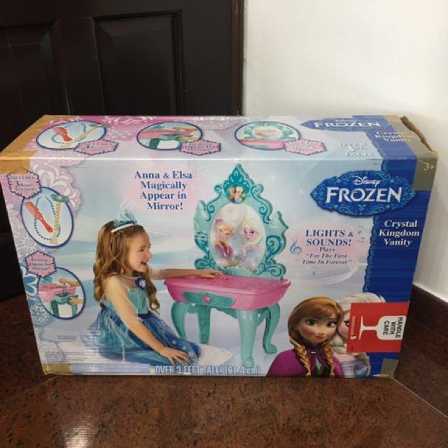 frozen crystal kingdom vanity