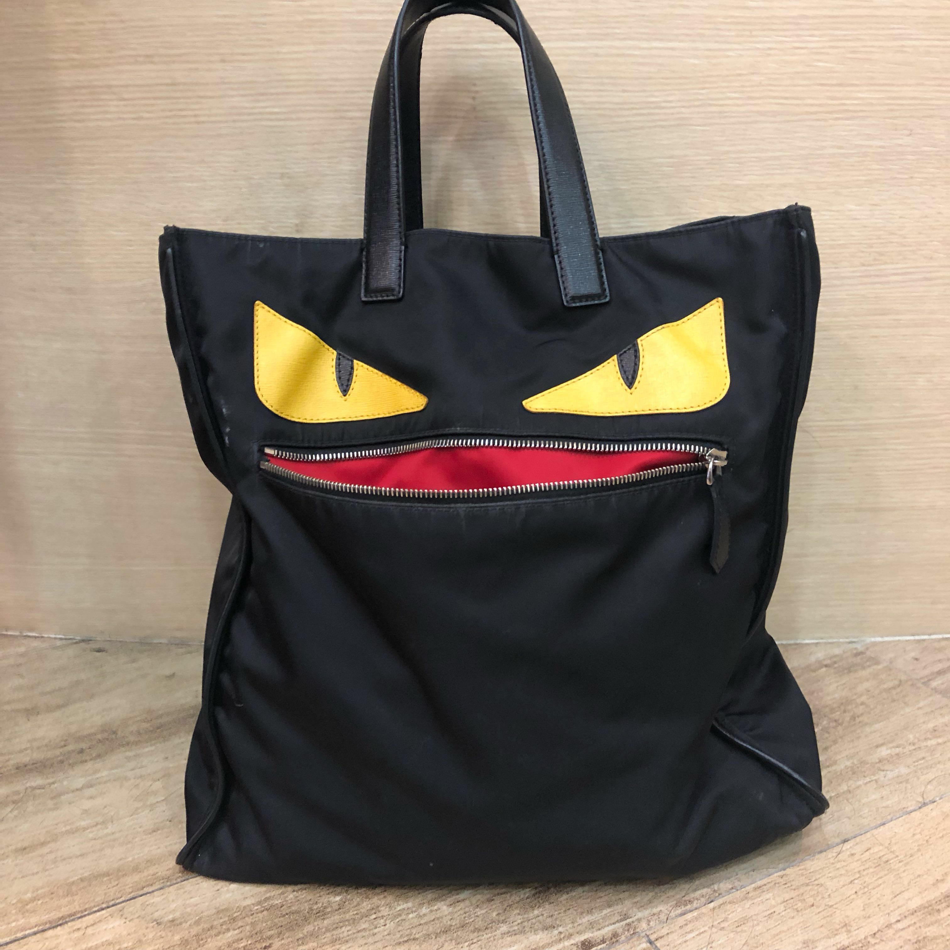 Fendi Monster Tote Bag, Luxury, Bags 