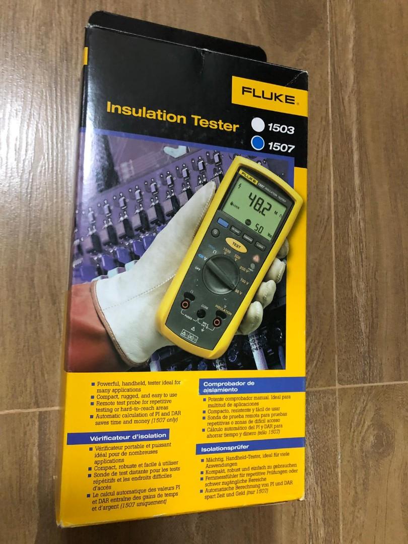 Fluke 1507 insulation tester, 電子產品, 其他 Carousell