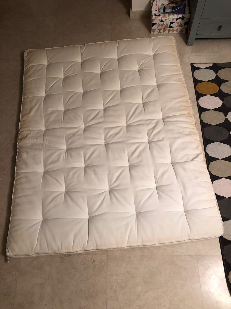 Free Ikea Sultan Tuvebo Queen Sized Pillow Topper Furniture Beds Mattresses On Carousell