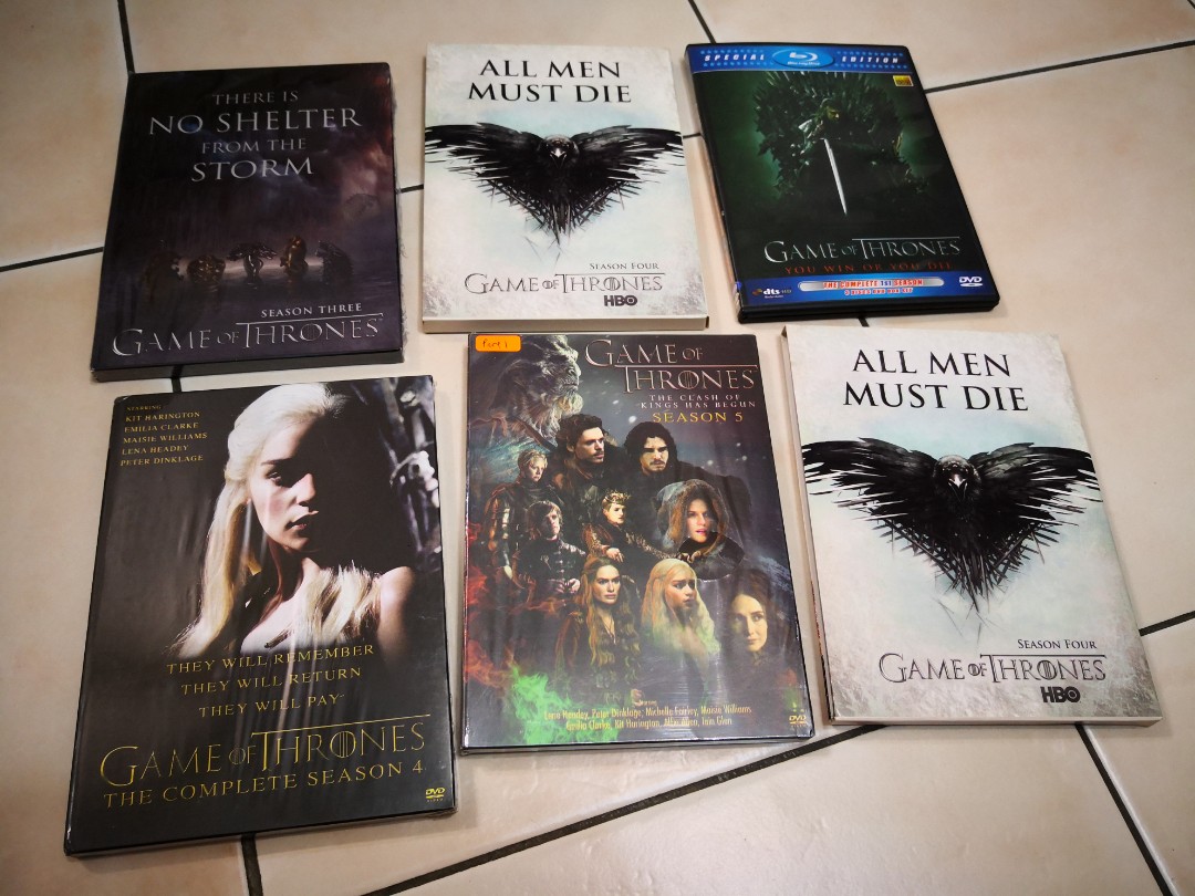 Game of Thrones DVD Collection Hobbies & Toys, Music & Media