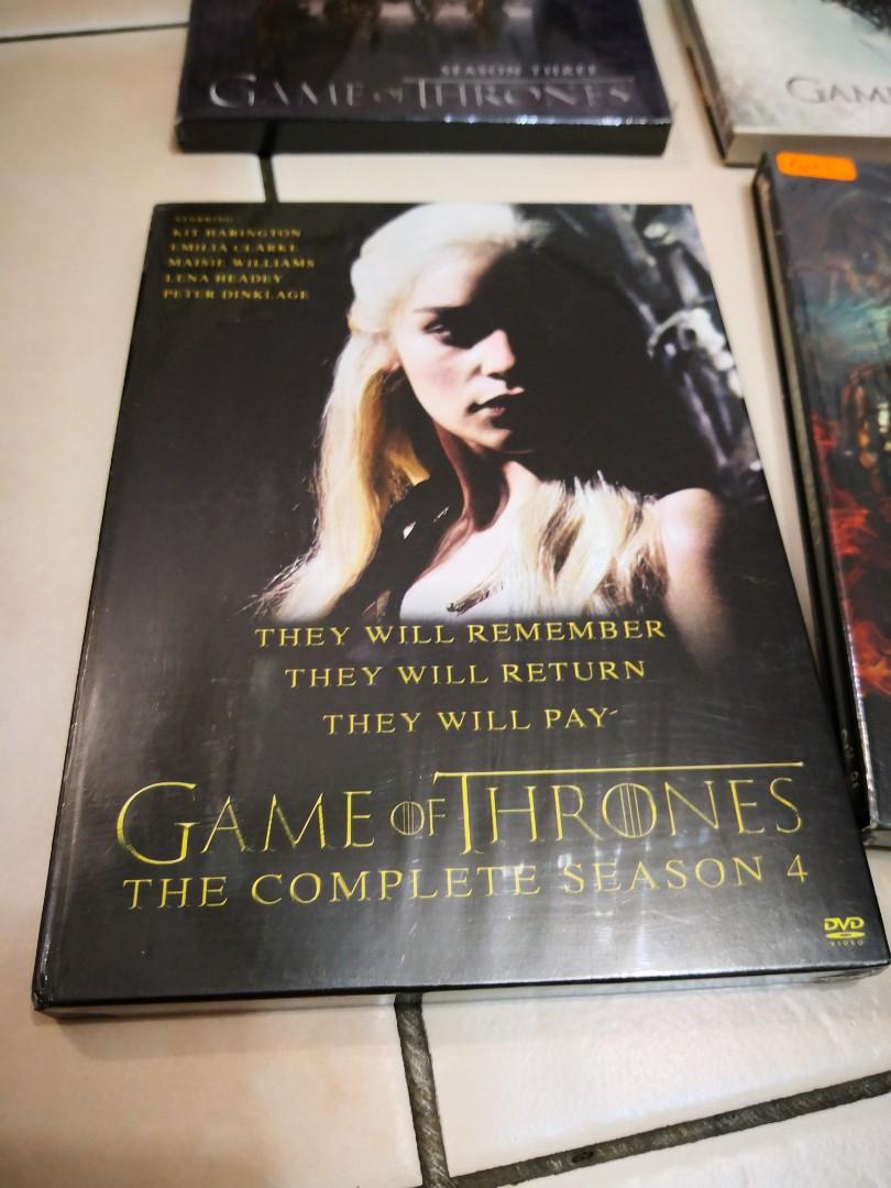 Game of Thrones DVD Collection Hobbies & Toys, Music & Media