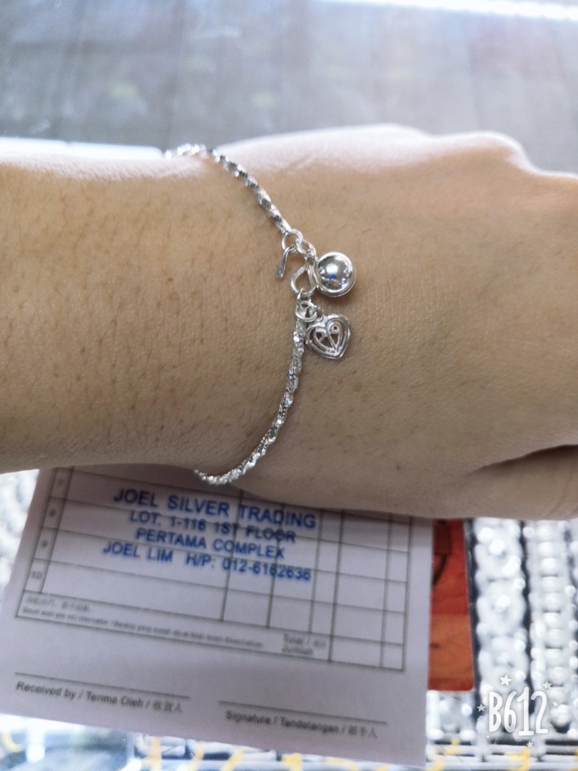 Gelang Tangan Silver Orginal S925 Women S Fashion Jewellery On Carousell