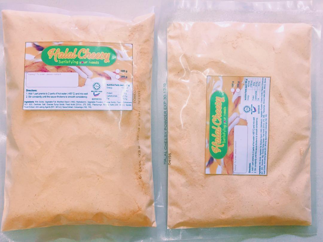 Halal Cheese Powder, Food & Drinks, Homemade Bakes on Carousell