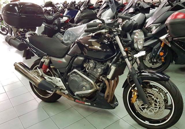 Honda sales cb400 black