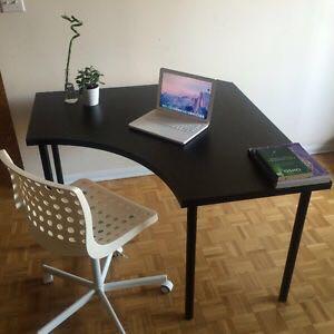 Ikea Linnmon Adils Corner Desk Furniture Tables Chairs On Carousell