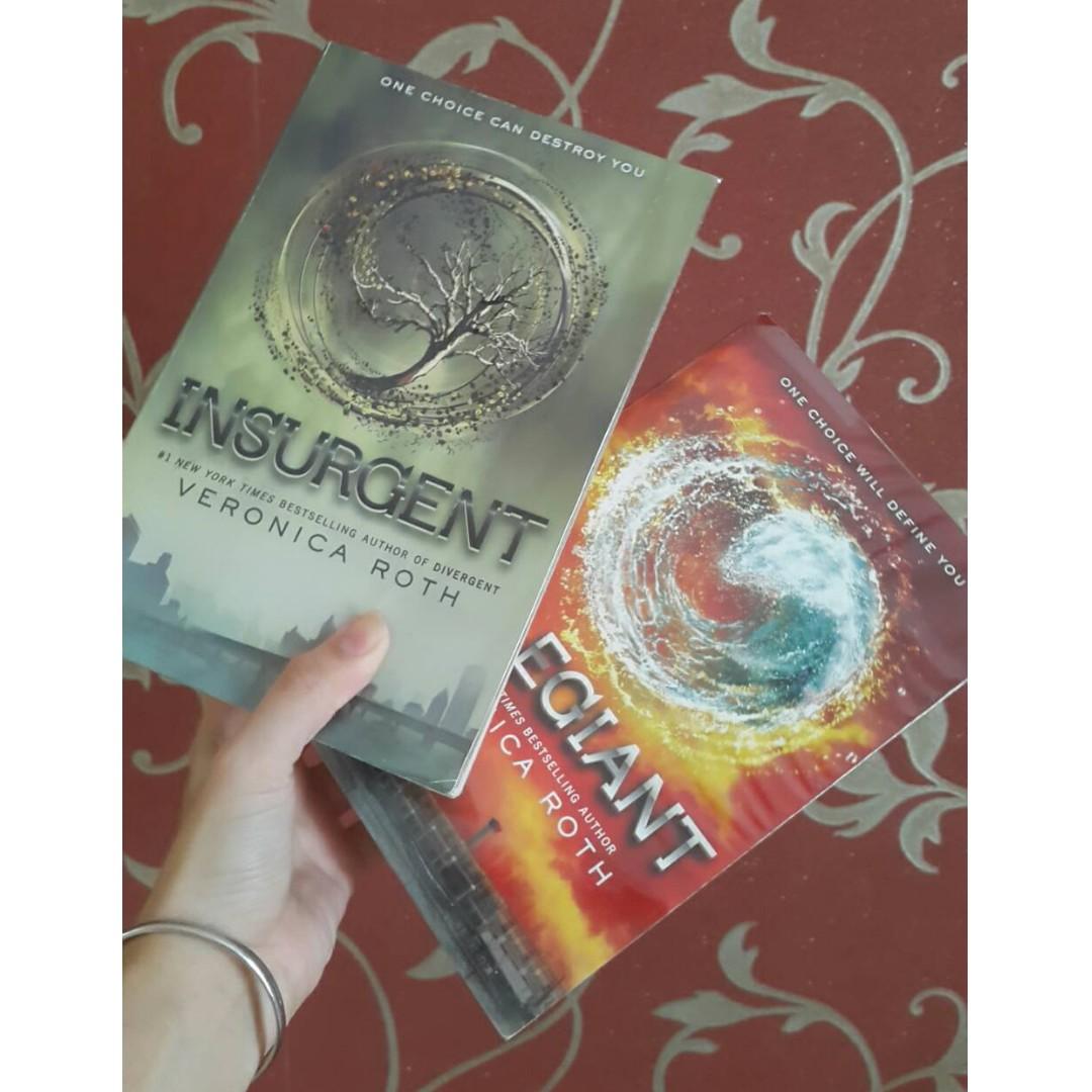 Insurgent Allegiant Import Novel By Veronica Roth Books