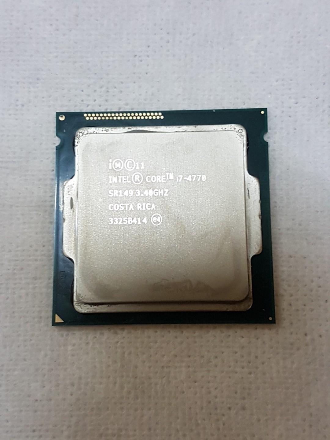 Intel i7 4770 processor only, Computers & Tech, Parts & Accessories ...