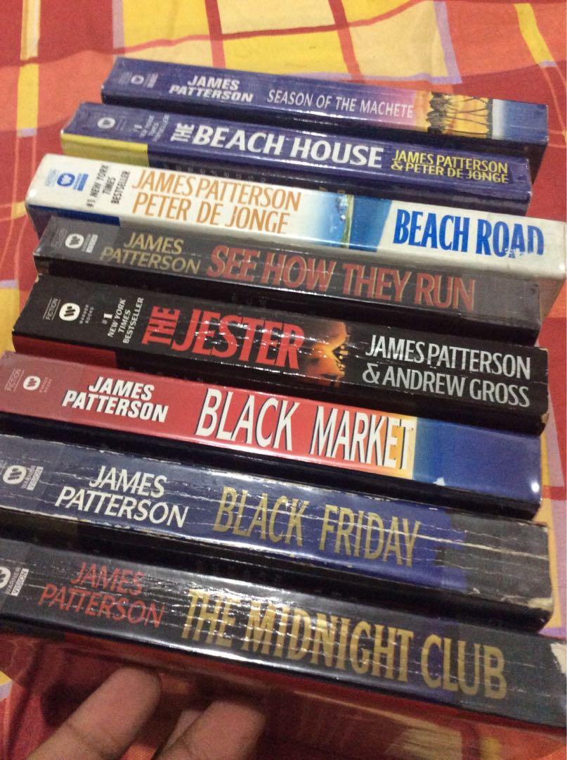 James Patterson Bundle Of 8 Books Books Books On Carousell