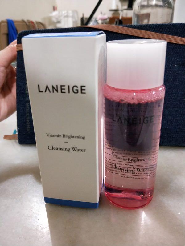 laneige brightening cleansing water