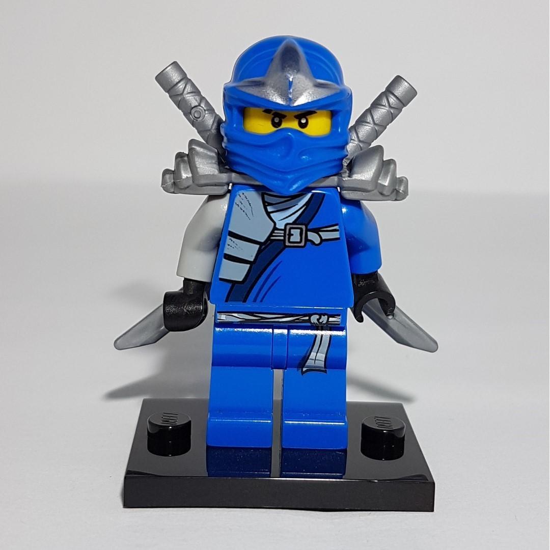 Construction Toys Minifigures LEGO GENUINE Ninjago Minifigure Blue Jay ZX Ninja R938 