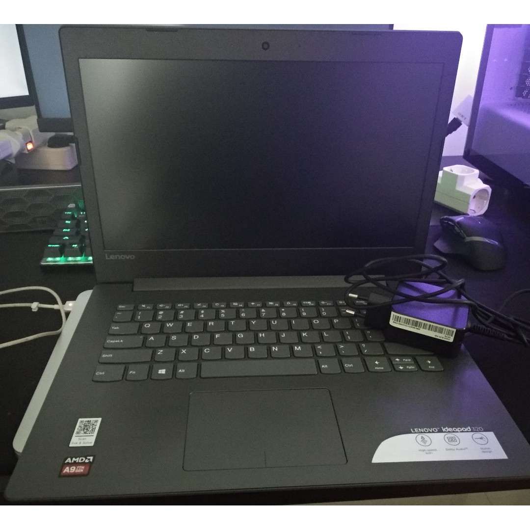 Lenovo Ideapad 320 14ast Amd A9 9420 4gb 1tb Windows 10 Elektronik Komputer Laptop Di Carousell