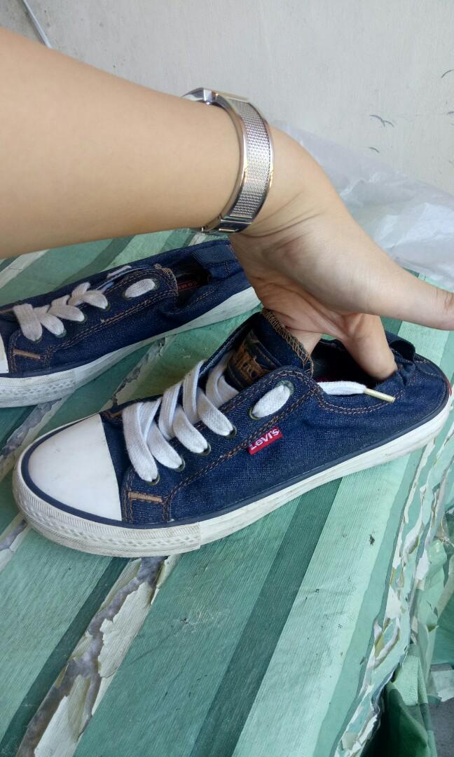 Levis x converse shoes, Women's Fashion, Footwear, Sneakers on Carousell