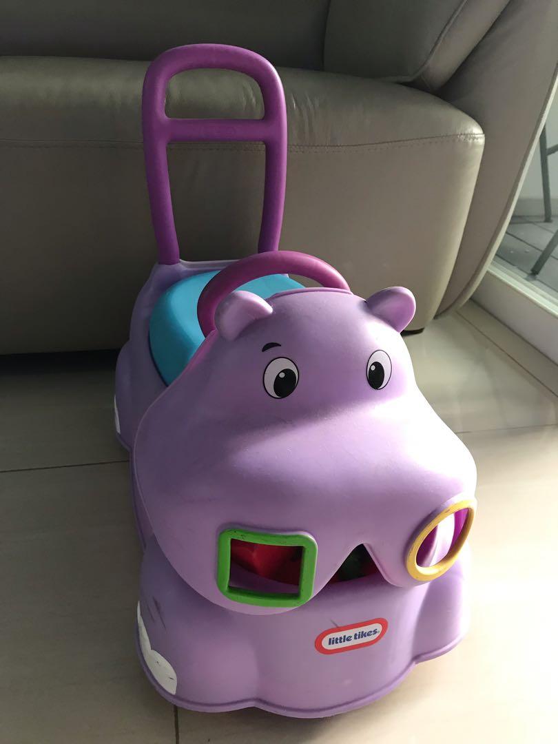 Little tikes scoot around hippo online