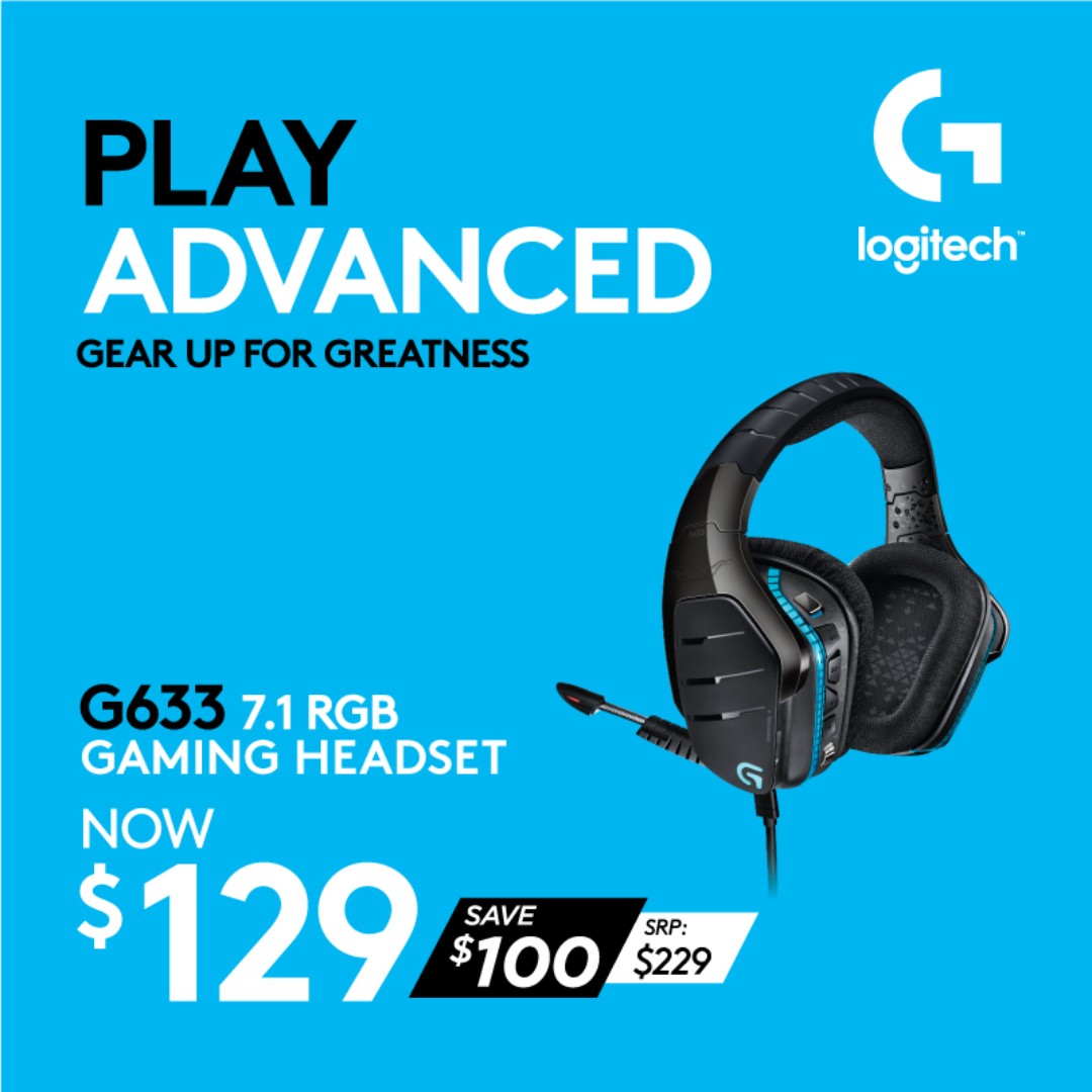 logitech g633 gaming headset