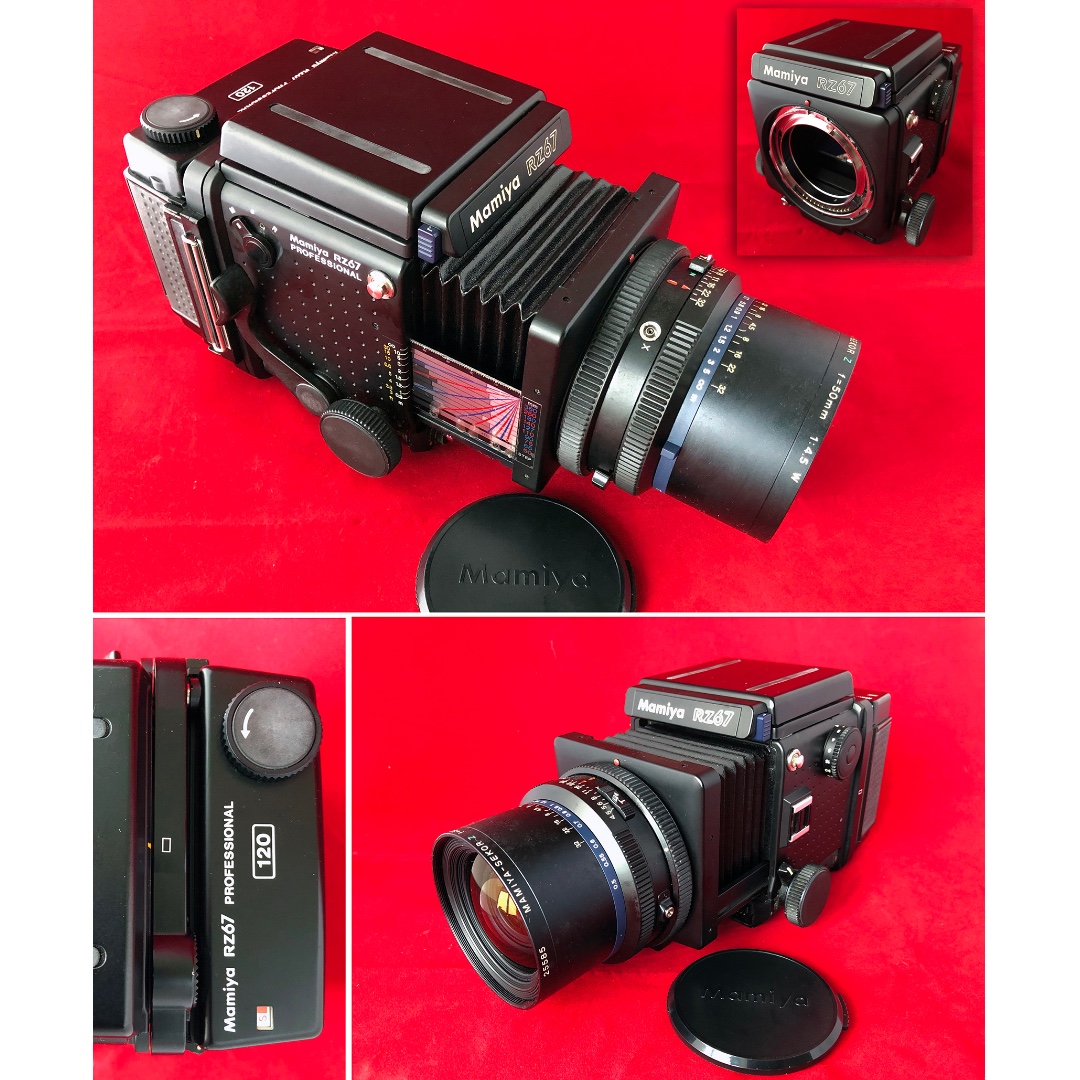 Mamiya RZ67 professional,MamiyaSekor Z F/4.5 50mm,120 film Back