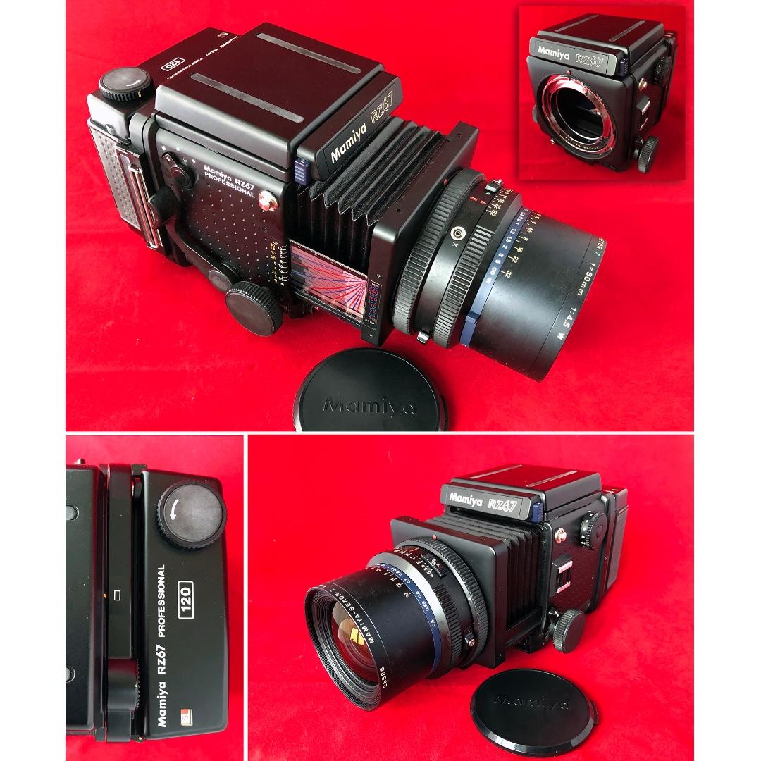 Mamiya RZ67 professional,MamiyaSekor Z F/4.5 50mm,120 film Back