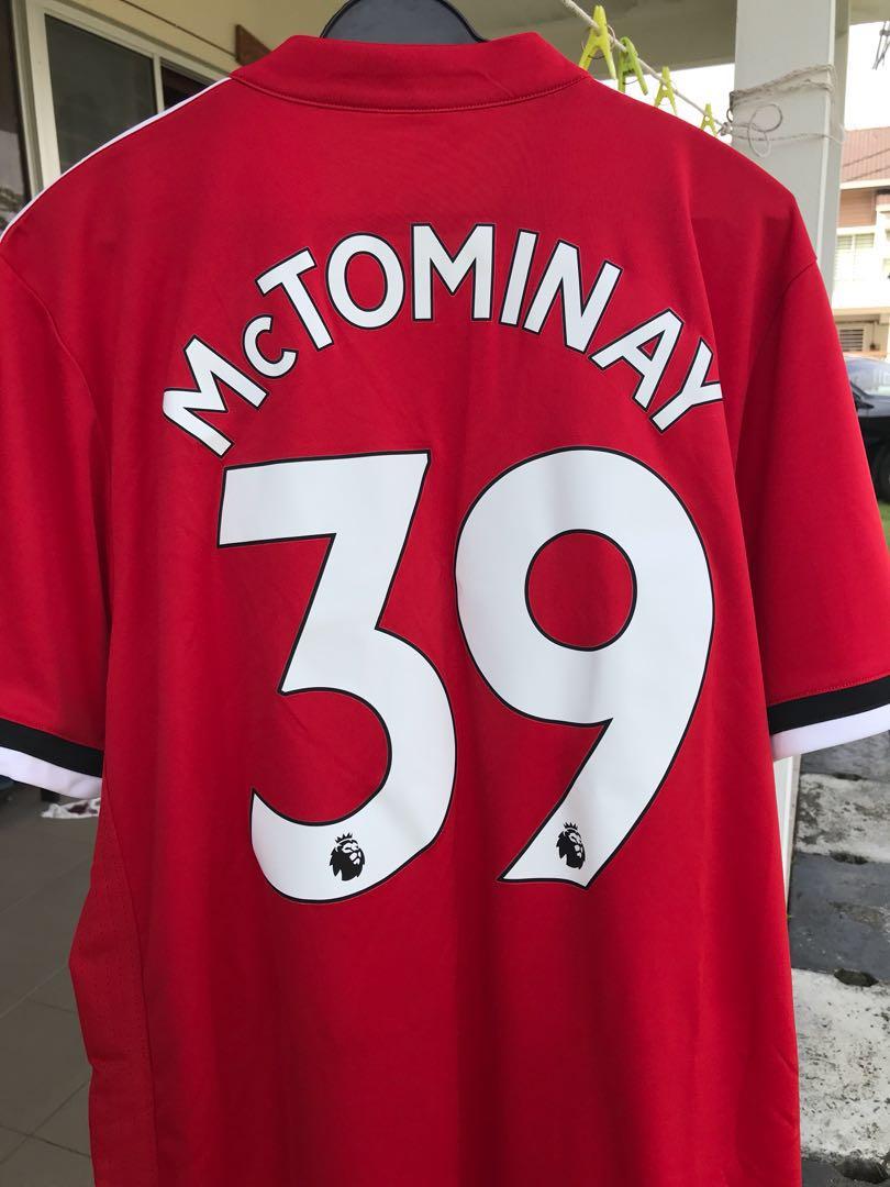 McTominay 39 Manchester United 2017 2018 Home Jersey