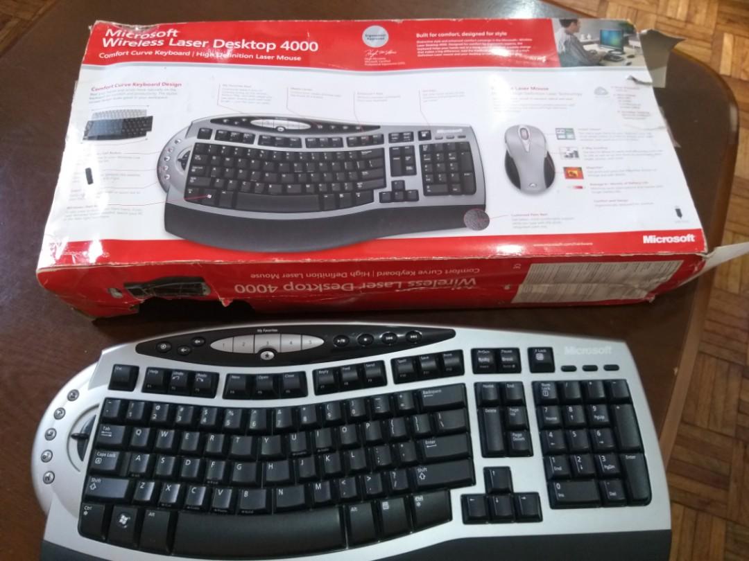 Microsoft Comfort Curve Keyboard On Carousell