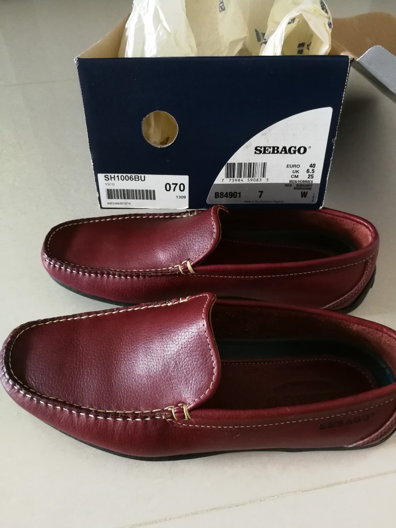 maroon colour shoes