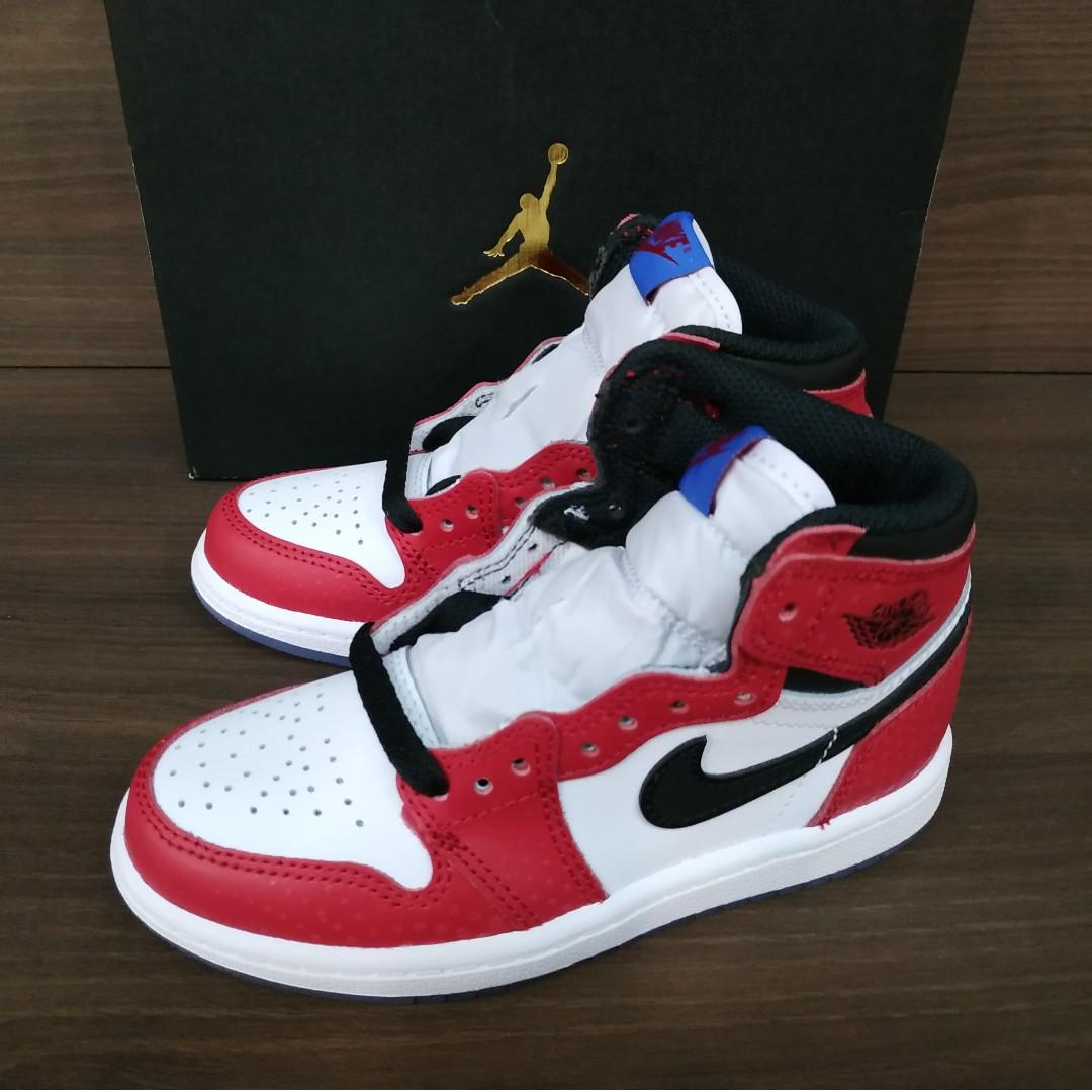 Spiderman jordan 1 preschool discount