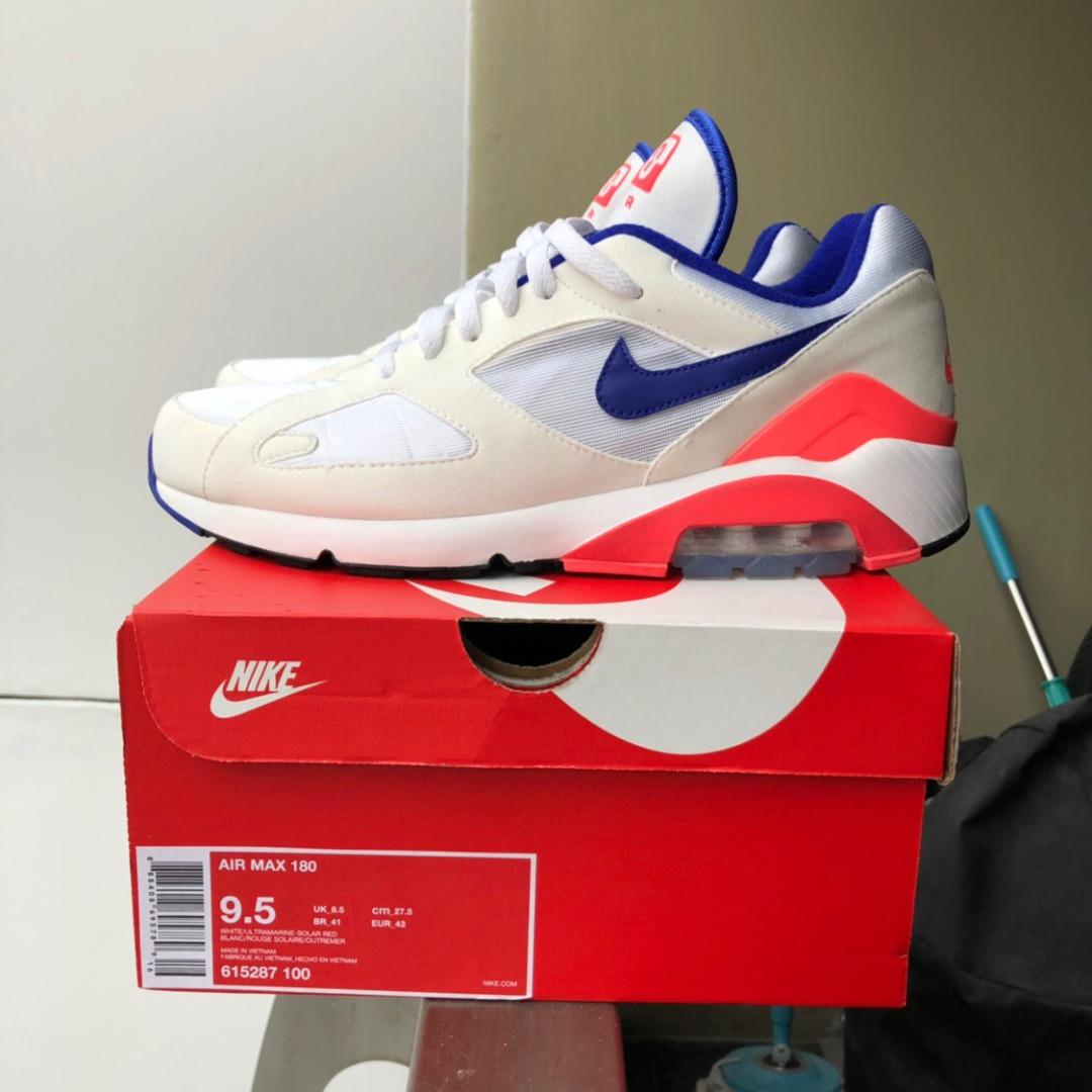 Nike Air Max 180 Ultramarine, Men's Fashion, Footwear, Sneakers on Carousell