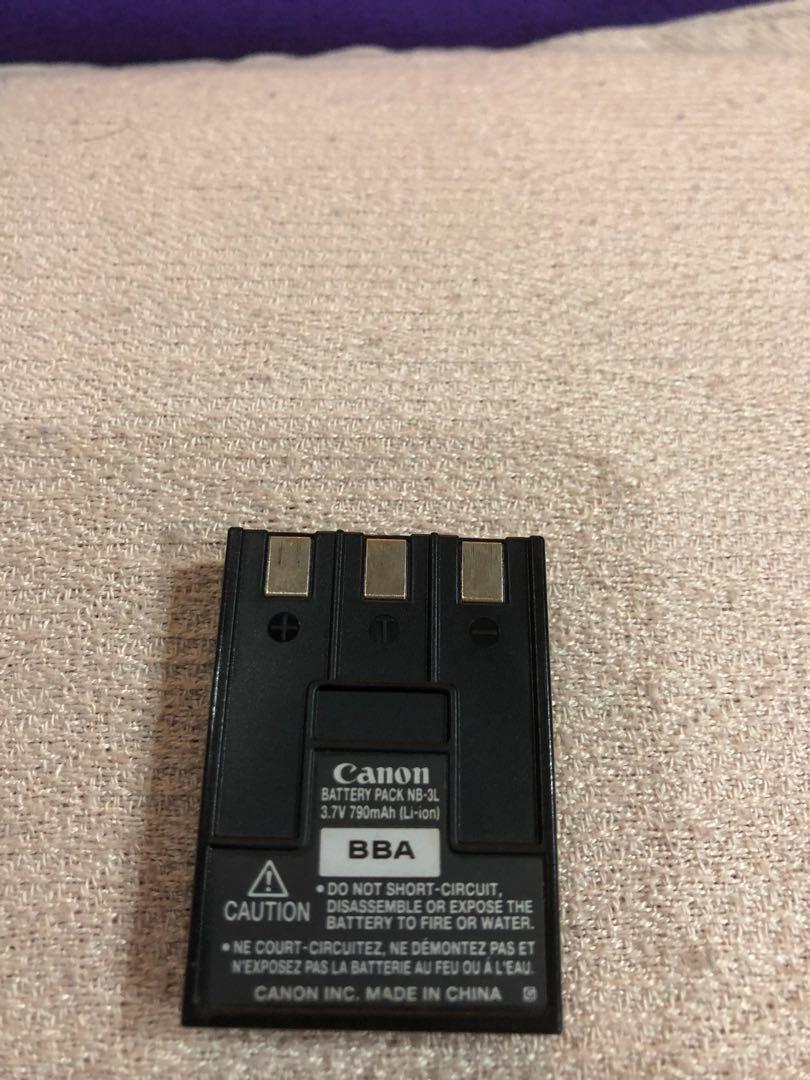 Original Canon Battery Charger CB2LUE and Liion Battery Pack, Photography, Photography