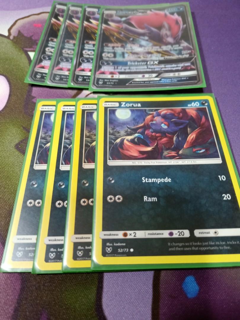 Pokemon Tcg Card Zoroark Gx Toys Games Board Games Cards On Carousell