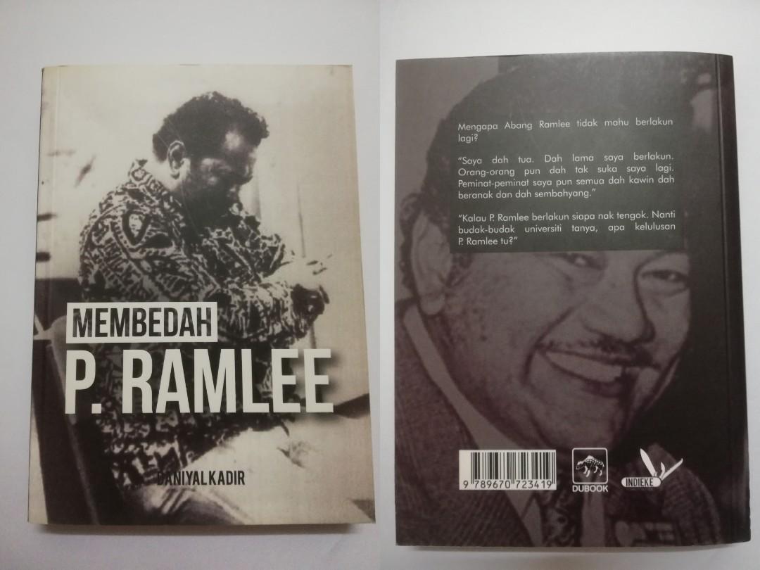 Preloved Membedah P Ramlee Books Stationery Books On Carousell