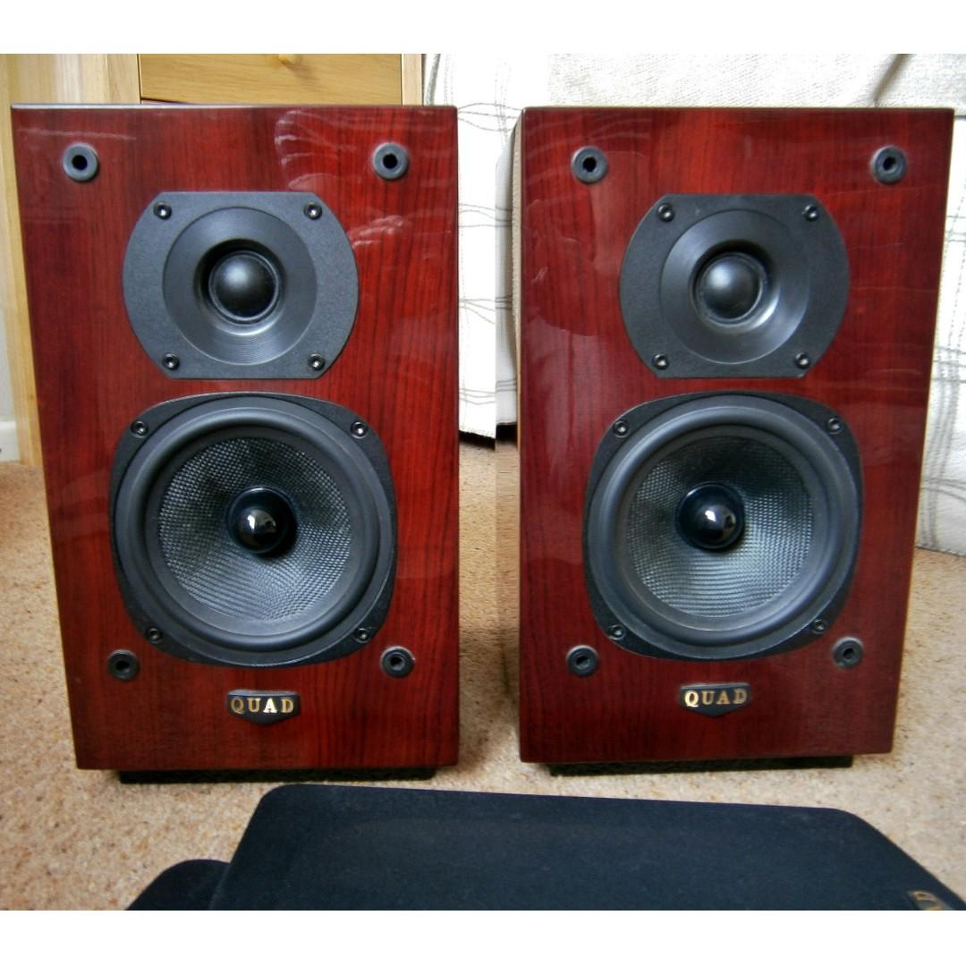 Quad 11L Speakers Rosewood, Audio, Soundbars, Speakers & Amplifiers on