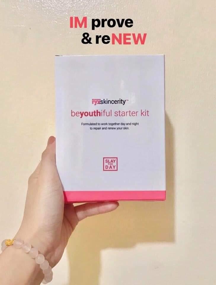 RYX REJUVENATING SET (Category: Face Care) located in Pasig City. Submitted by imfearlessanna (Listing ID 209787911, Image 1). Description: FINALLY! RYX SKINCERITY REJUVENATING SET ❤ P450 only SLAY THE DEAD SKIN AWAY! ✨ #BeYOUTHifulStarterKit Alam po namin kung gaano kayo ka-excited gumamit ng rejuvenating set, pero bago kayo gumamit ng rejuv, Remind lang po namin ulit kayo na ito po ay may PEELING EFFECT, depende sa skin mo kung gaano katagal, N