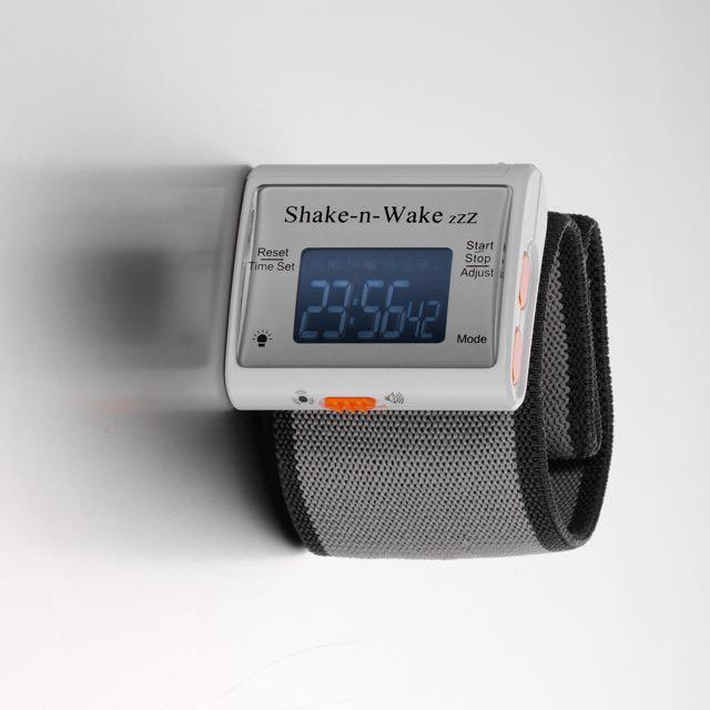 SHAKENWAKE Silent Vibrating Alarm Wrist Watch/Clock, Mobile Phones