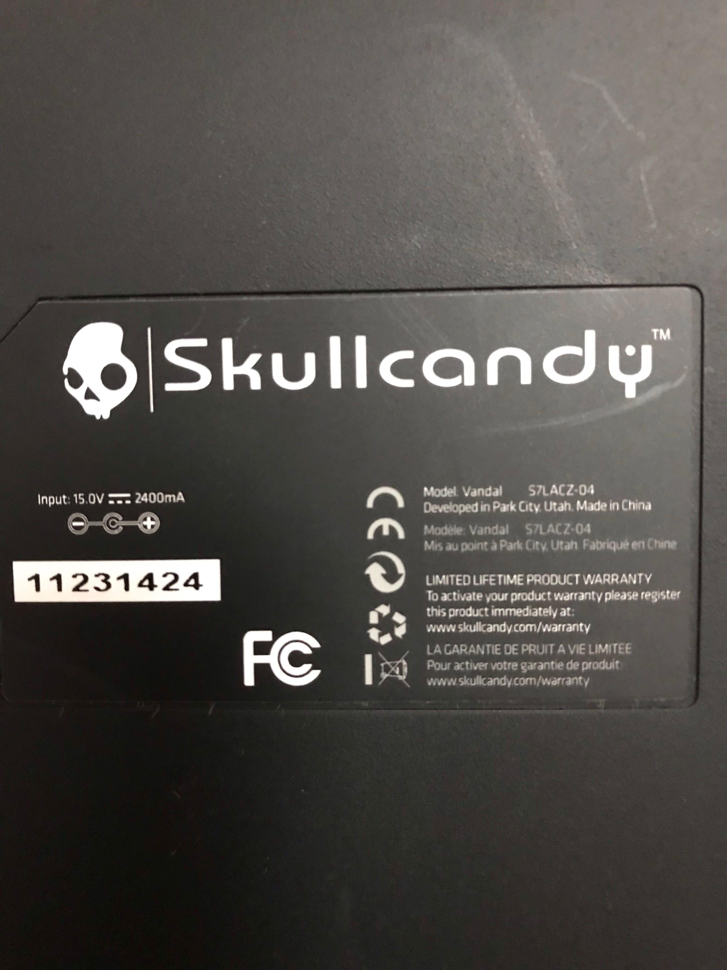 skullcandy vandal speaker