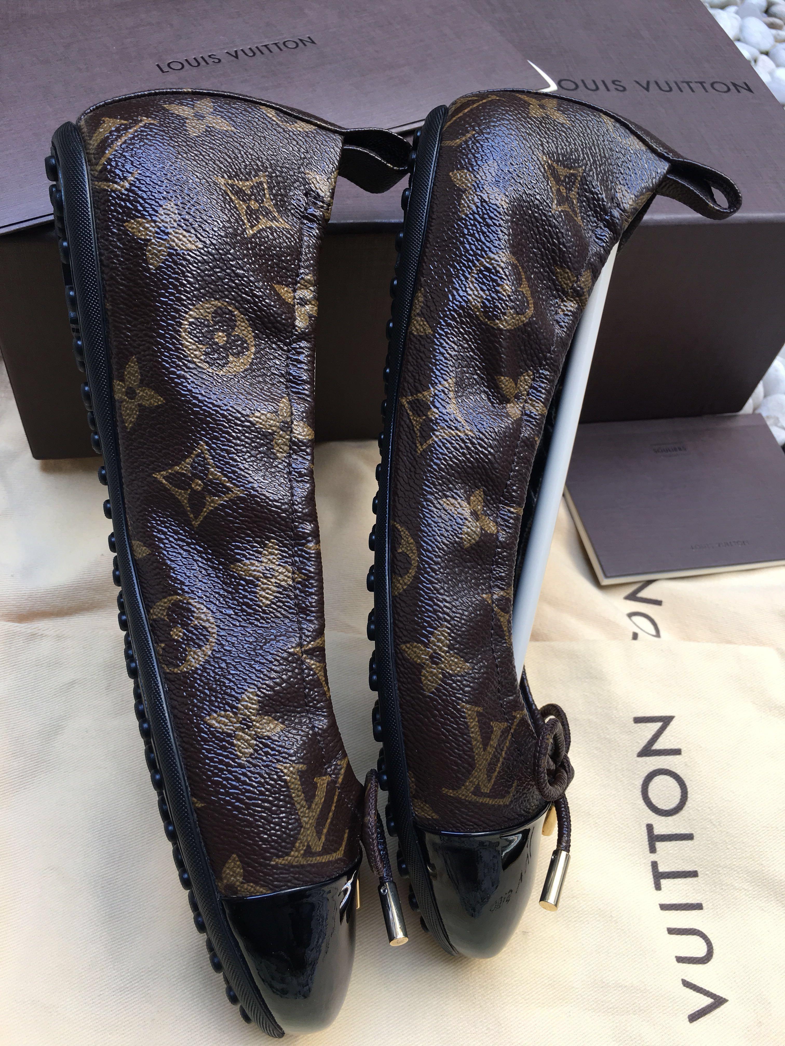 SOLD OUT LOUIS VUITTON FLIRTY BALLERINA MONOGRAM EXCELLENT