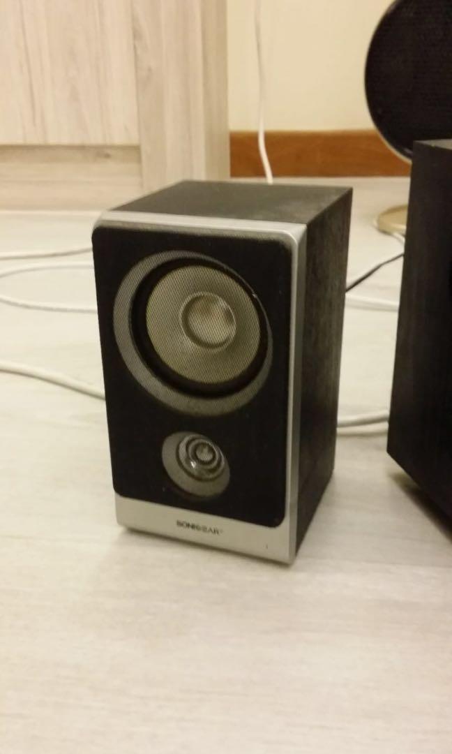 Sonic Gear Speakers with Subwoofer Tatoo Duo 3, Audio, Soundbars